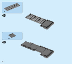 LEGO 75977 instructions page 28 – build guide