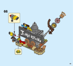 LEGO 75977 instructions page 43 – build guide
