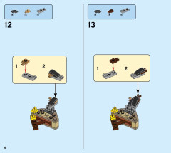 LEGO 75977 instructions page 6 – build guide