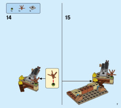 LEGO 75977 instructions page 7 – build guide