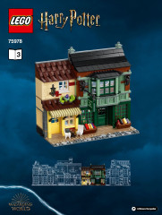 LEGO 75978 instructions page 1 – build guide