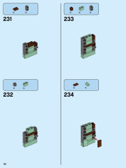 LEGO 75978 instructions page 112 – build guide