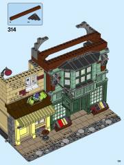 LEGO 75978 instructions page 155 – build guide