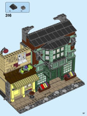 LEGO 75978 instructions page 157 – build guide