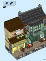 LEGO 75978 instructions page 167 – build guide