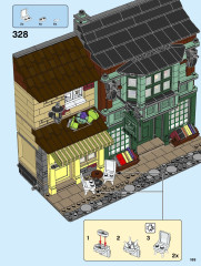 LEGO 75978 instructions page 169 – build guide
