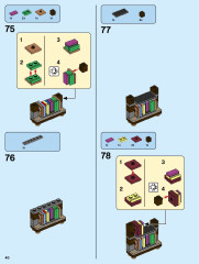 LEGO 75978 instructions page 40 – build guide