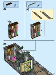 LEGO 75978 instructions page 43 – build guide