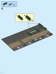 LEGO 75978 instructions page 8 – build guide