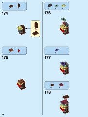 LEGO 75978 instructions page 84 – build guide