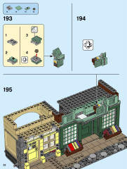 LEGO 75978 instructions page 92 – build guide
