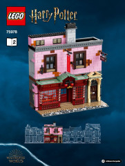 LEGO 75978 instructions page 1 – build guide