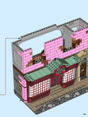 LEGO 75978 instructions page 105 – build guide