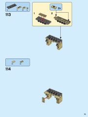 LEGO 75978 instructions page 73 – build guide