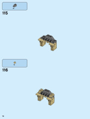 LEGO 75978 instructions page 74 – build guide