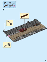 LEGO 75978 instructions page 9 – build guide
