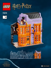 LEGO 75978 instructions page 1 – build guide