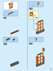 LEGO 75978 instructions page 107 – build guide
