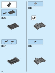 LEGO 75978 instructions page 190 – build guide