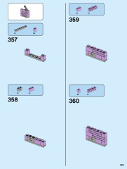 LEGO 75978 instructions page 199 – build guide