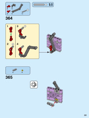 LEGO 75978 instructions page 201 – build guide