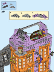 LEGO 75978 instructions page 206 – build guide