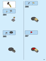 LEGO 75978 instructions page 213 – build guide