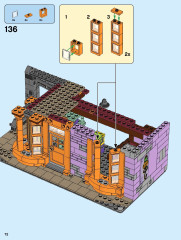 LEGO 75978 instructions page 72 – build guide