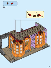 LEGO 75978 instructions page 77 – build guide