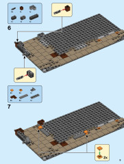 LEGO 75978 instructions page 9 – build guide