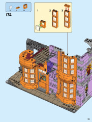 LEGO 75978 instructions page 99 – build guide