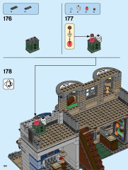LEGO 75978 instructions page 104 – build guide