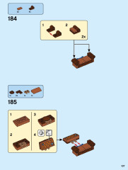 LEGO 75978 instructions page 107 – build guide
