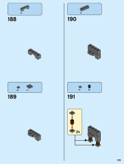 LEGO 75978 instructions page 109 – build guide