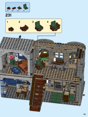 LEGO 75978 instructions page 133 – build guide