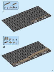 LEGO 75978 instructions page 9 – build guide