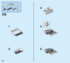LEGO 75979 instructions page 124 – build guide
