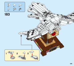 LEGO 75979 instructions page 129 – build guide