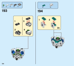 LEGO 75979 instructions page 134 – build guide