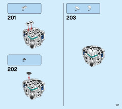 LEGO 75979 instructions page 137 – build guide