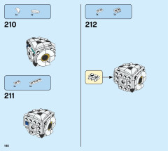 LEGO 75979 instructions page 140 – build guide