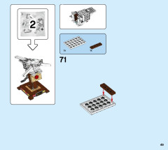 LEGO 75979 instructions page 49 – build guide
