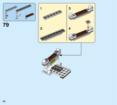 LEGO 75979 instructions page 52 – build guide