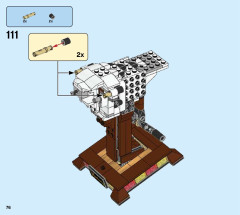 LEGO 75979 instructions page 76 – build guide