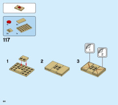 LEGO 75979 instructions page 84 – build guide