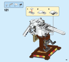 LEGO 75979 instructions page 89 – build guide