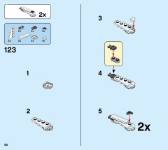 LEGO 75979 instructions page 92 – build guide