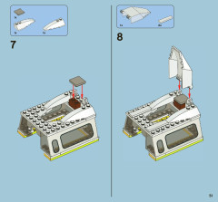 LEGO 7598 instructions page 51 – build guide