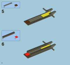 LEGO 7598 instructions page 6 – build guide