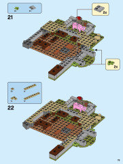 LEGO 75980 instructions page 19 – build guide